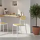 Καρέκλα Westley pakoworld pp φυσικό-λευκό 55x47x81εκ