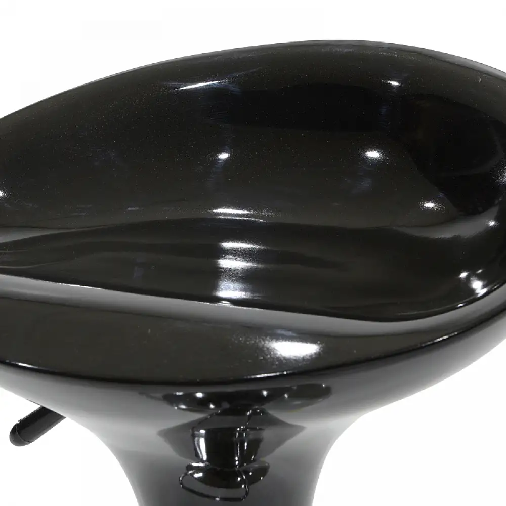 Σκαμπό μπαρ Felice pakoworld πτυσσόμενο μαύρο-βάση χρωμίου 40x43x84εκ | 2 τμχ