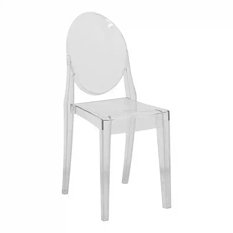 Καρέκλα Narova pakoworld διάφανο PC 40x45x92εκ | 4 τμχ