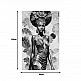 Πίνακας σε καμβά Georgina Inart 80x3x120εκ Πίνακας σε καμβά Georgina Inart 80x3x120εκ