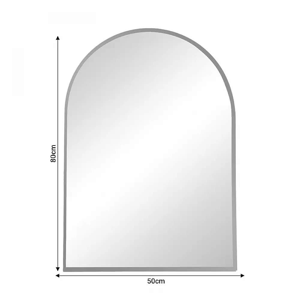 Καθρέπτης Mirrory Inart χρυσό αλουμίνιο 50x2.5x80εκ