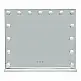 Καθρέπτης Led Hollywood Inart μέταλλο λευκό 60x12x52.3εκ