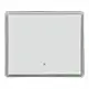 Καθρέπτης Led Quadrou Inart  pp-αλουμίνιο 60x3x50εκ