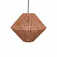 Φωτιστικό οροφής Palmo Inart Ε27 rope σε φυσική απόχρωση Φ40x32εκ