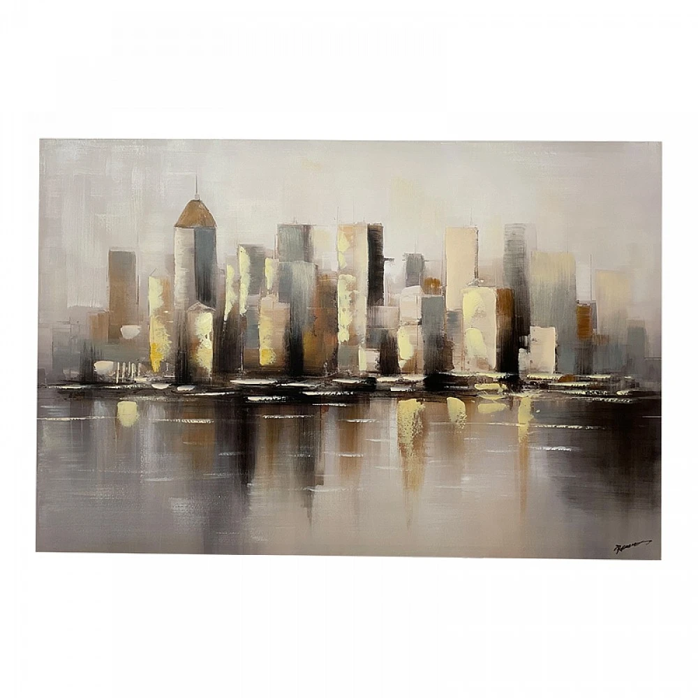 Πίνακας σε καμβά Scenery Inart 120x3x80εκ