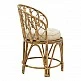 Πολυθρόνα Rostan Inart φυσικό rattan με μαξιλάρι 60x46x80εκ Πολυθρόνα Rostan Inart φυσικό rattan με μαξιλάρι 60x46x80εκ