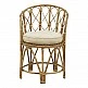 Πολυθρόνα Rostan Inart φυσικό rattan με μαξιλάρι 60x46x80εκ Πολυθρόνα Rostan Inart φυσικό rattan με μαξιλάρι 60x46x80εκ