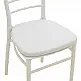 Καρέκλα Tiffany pakoworld με μαξιλάρι pp σε λευκή απόχρωση 40x40x88εκ Καρέκλα Tiffany pakoworld με μαξιλάρι pp σε λευκή απόχρωση 40x40x88εκ