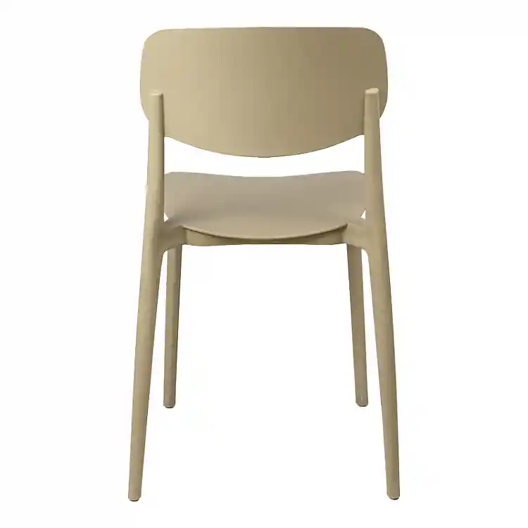 Καρέκλα Berdian pakoworld στοιβαζόμενη pp σε cappuccino απόχρωση 38x49x79εκ