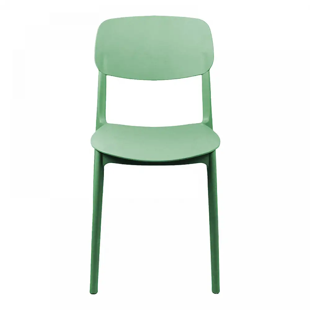 Καρέκλα Berdian pakoworld στοιβαζόμενη pp σε μέντα απόχρωση 38x49x79εκ
