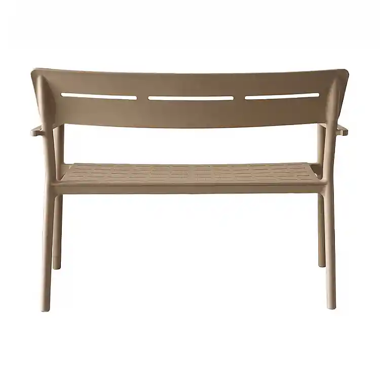 Παγκάκι διθέσιο Cadrin pakoworld cappuccino PP 117x60x83εκ