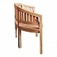 Καναπές τριθέσιος Coren pakoworld φυσικό teak ξύλο 150x61x87εκ Καναπές τριθέσιος Coren pakoworld φυσικό teak ξύλο 150x61x87εκ