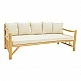 Καναπές Roziana pakoworld φυσικό teak ξύλο 210x100x80εκ Καναπές Roziana pakoworld φυσικό teak ξύλο 210x100x80εκ