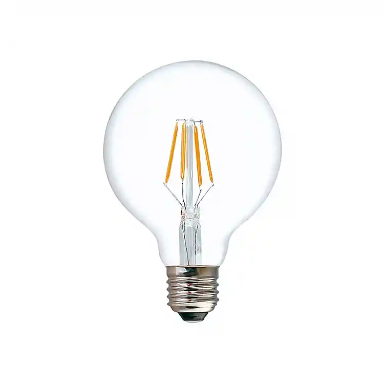 Λαμπτήρας LED G80 Bulb pakoworld 4W E27 2700K 200-220V clear