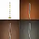 Φωτιστικό δαπέδου Jounko pakoworld led χρυσό μεταλλικό Φ20x130εκ