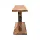 Κονσόλα Nasiol Inart teak ξύλο σε φυσική απόχρωση 120x40x75εκ