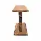Κονσόλα Nasiol Inart teak ξύλο σε φυσική απόχρωση 120x40x75εκ