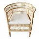 Πολυθρόνα Necorian paakoworld teak ξύλο με pe rattan σε φυσική απόχρωση και λευκό μαξιλάρι 80x70x87εκ Πολυθρόνα Necorian paakoworld teak ξύλο με pe rattan σε φυσική απόχρωση και λευκό μαξιλάρι 80x70x87εκ