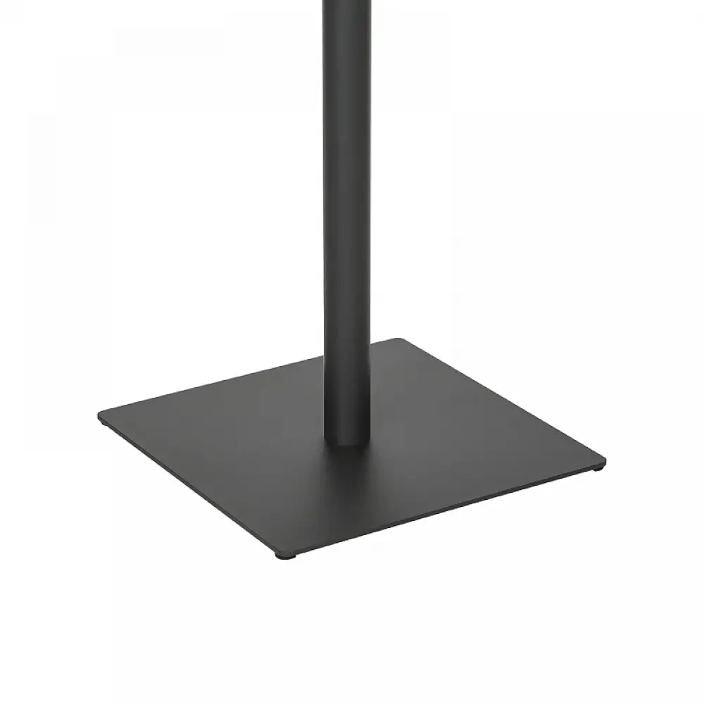 Τραπέζι Nerobian pakoworld mdf σε καρυδί απόχρωση 60x60x75εκ