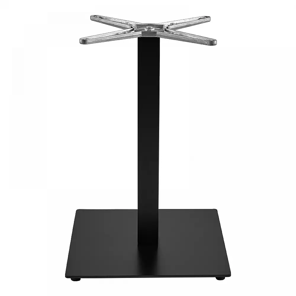 Βάση τραπεζιού Thonor pakoworld μεταλλική σε μαύρη απόχρωση 48x48x73εκ