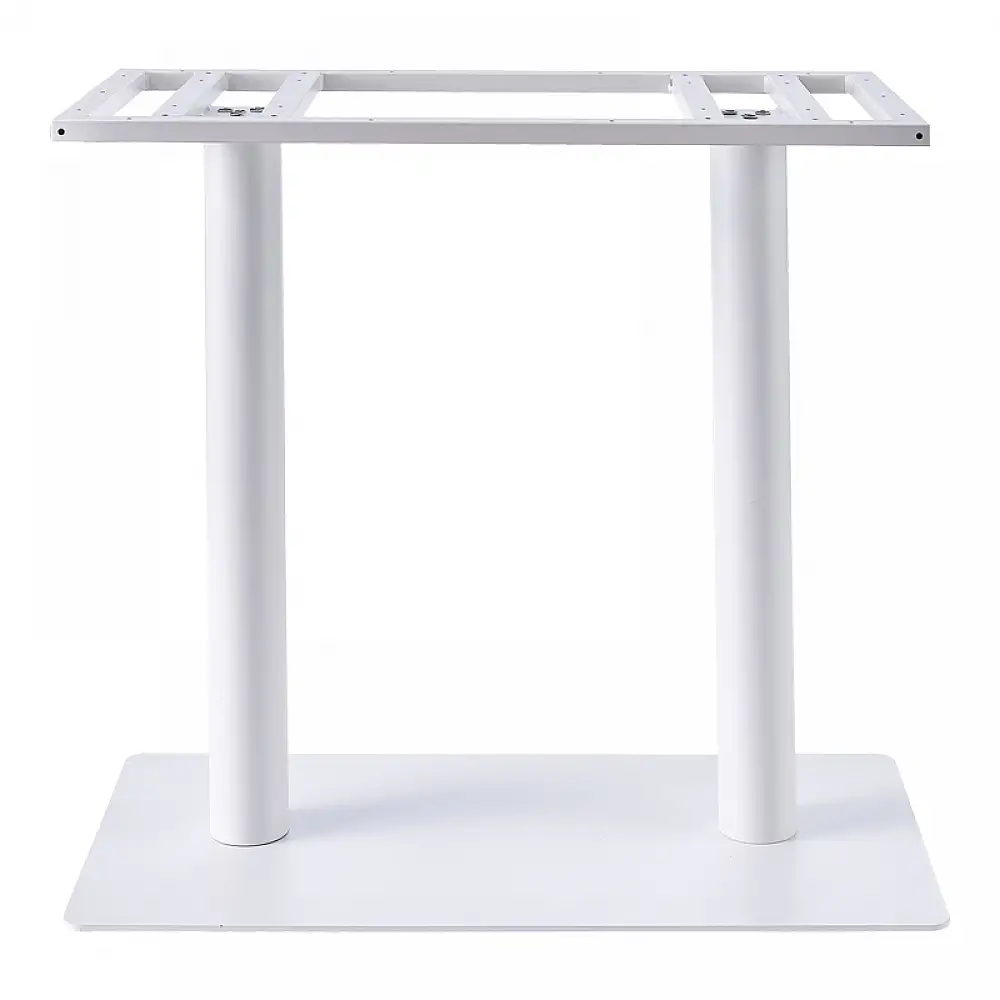 Βάση τραπεζιού Soign pakoworld μέταλλο λευκό 80x40x72εκ