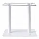 Βάση τραπεζιού Soign pakoworld μέταλλο λευκό 80x40x72εκ