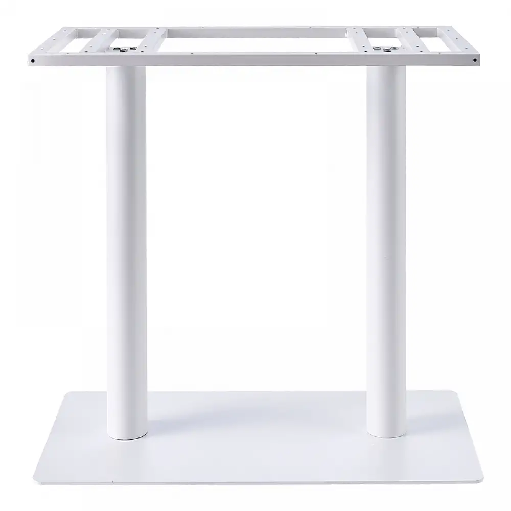 Βάση τραπεζιού Soign pakoworld μέταλλο λευκό 80x40x90εκ