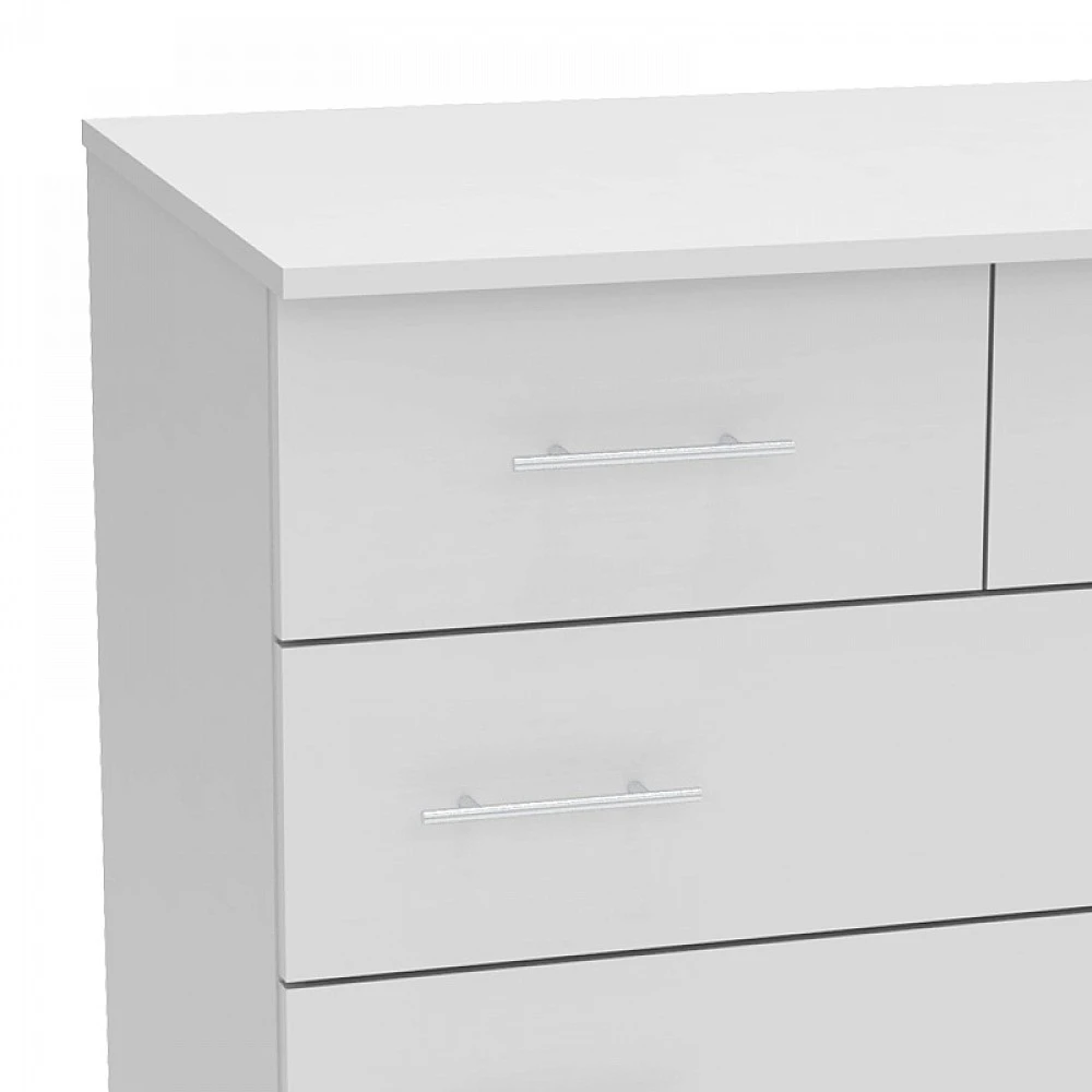 Συρταριέρα Kumode pakoworld σε λευκή απόχρωση 80x45x85εκ Συρταριέρα Kumode pakoworld σε λευκή απόχρωση 80x45x85εκ