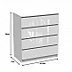 Συρταριέρα Dicama pakoworld mdf σε λευκη glossy απόχρωση 85.5x47x98εκ Συρταριέρα Dicama pakoworld mdf σε λευκη glossy απόχρωση 85.5x47x98εκ