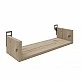 Ραφιέρα τοίχου Derva pakoworld σε oak απόχρωση 45x15x10cm Ραφιέρα τοίχου Derva pakoworld σε oak απόχρωση 45x15x10cm