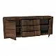 Μπουφές Doha pakoworld καρυδί με oak 210x45x80.5εκ
