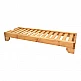 Ξαπλώστρα Zalka pakoworld L1 σε φυσική απόχρωση 66x197x28εκ Ξαπλώστρα Zalka pakoworld L1 σε φυσική απόχρωση 66x197x28εκ
