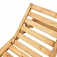 Ξαπλώστρα Zalka pakoworld L1 σε φυσική απόχρωση 66x197x28εκ Ξαπλώστρα Zalka pakoworld L1 σε φυσική απόχρωση 66x197x28εκ