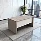 Γραφείο εργασίας Armadi pakoworld sonoma-λευκό 180x75x75εκ