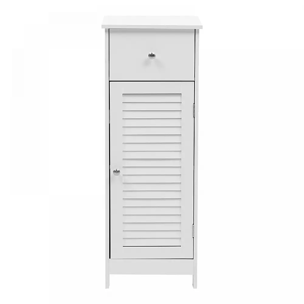 Ντουλάπι-στήλη Chesy pakoworld mdf λευκό 32x30x87εκ