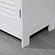 Ντουλάπι-στήλη Chesy pakoworld mdf λευκό 32x30x87εκ