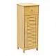 Ντουλάπι-στήλη Chesy pakoworld mdf σε φυσική απόχρωση 32x30x87εκ