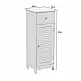 Ντουλάπι-στήλη Chesy pakoworld mdf σε φυσική απόχρωση 32x30x87εκ