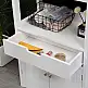 Ντουλάπι-στήλη Sejo pakoworld mdf λευκό 60x32.5x154εκ