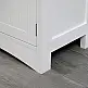 Ντουλάπι-στήλη Sejo pakoworld mdf λευκό 60x32.5x154εκ