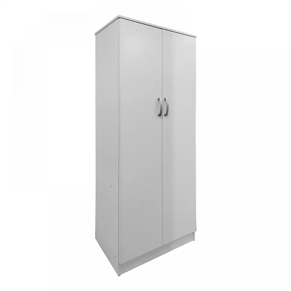 Ντουλάπα δίφυλλη Lego pakoworld σε λευκή απόχρωση 80x42x180εκ