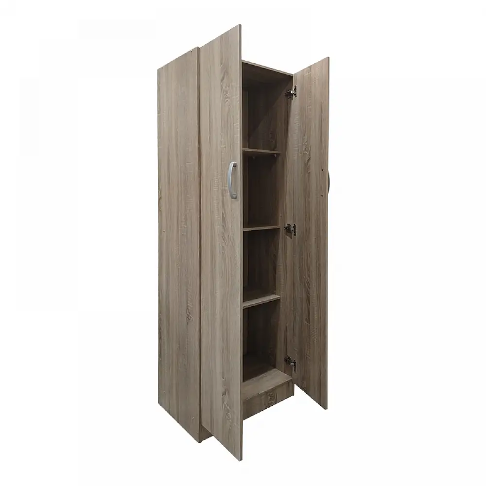 Ντουλάπα δίφυλλη Lego pakoworld σε sonoma απόχρωση 60x42x180εκ