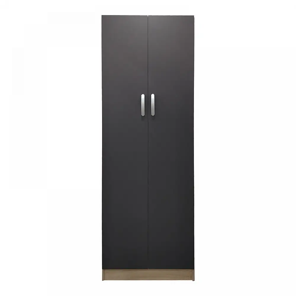 Ντουλάπα δίφυλλη Lego pakoworld σε sonoma-ανθρακί απόχρωση 60x42x180εκ