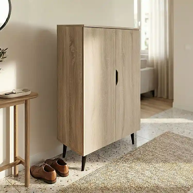 Παπουτσοθήκη-ντουλάπα Oufelia pakoworld sonoma 60x32.5x134.5εκ