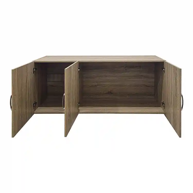 Πατάρι ντουλάπας τρίφυλλο Alvia pakoworld sonoma 150x51x60εκ