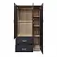 Ντουλάπα πεντάφυλλη Athos pakoworld sonoma-ανθρακί 170x42x180εκ
