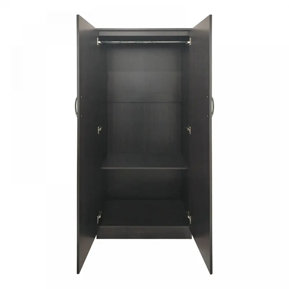 Ντουλάπα τετράφυλλη με πατάρι Athos Ι pakoworld wenge 160x42x240εκ