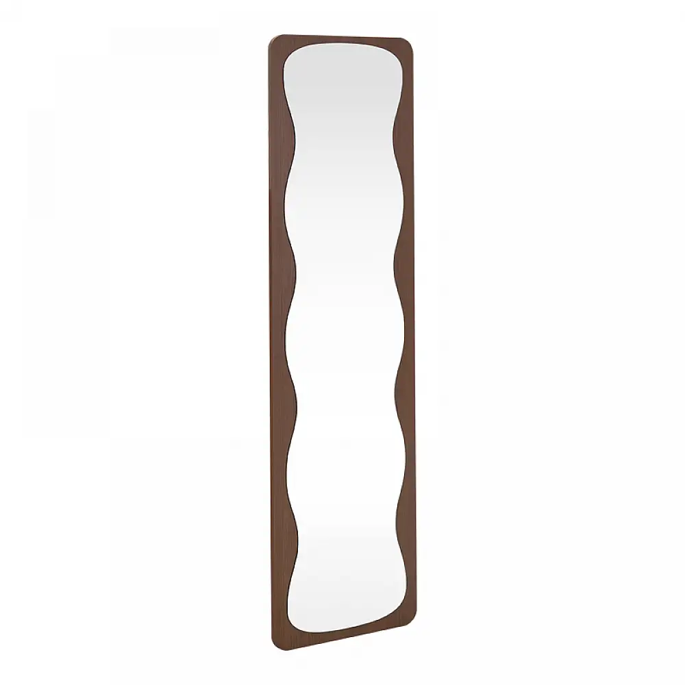 Καθρέπτης Jenia pakoworld mdf καρυδί 40x40x160εκ