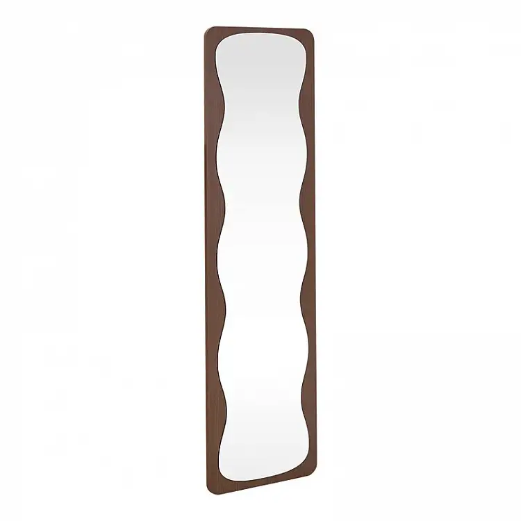 Καθρέπτης Jenia pakoworld mdf καρυδί 40x40x160εκ