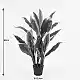 Διακοσμητικό φυτό σε γλάστρα Cycas Inart πράσινο Φ55x80εκ